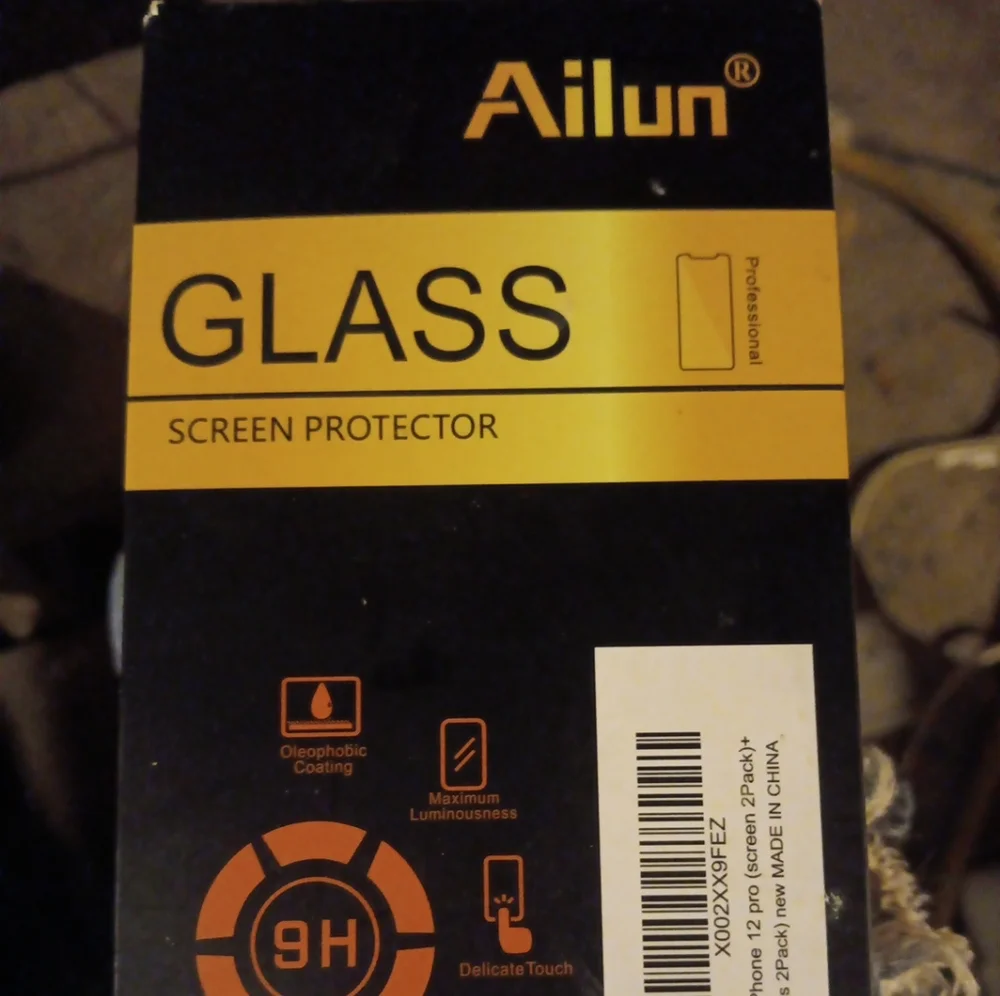 Ailun iPhone 12 glass screen protector